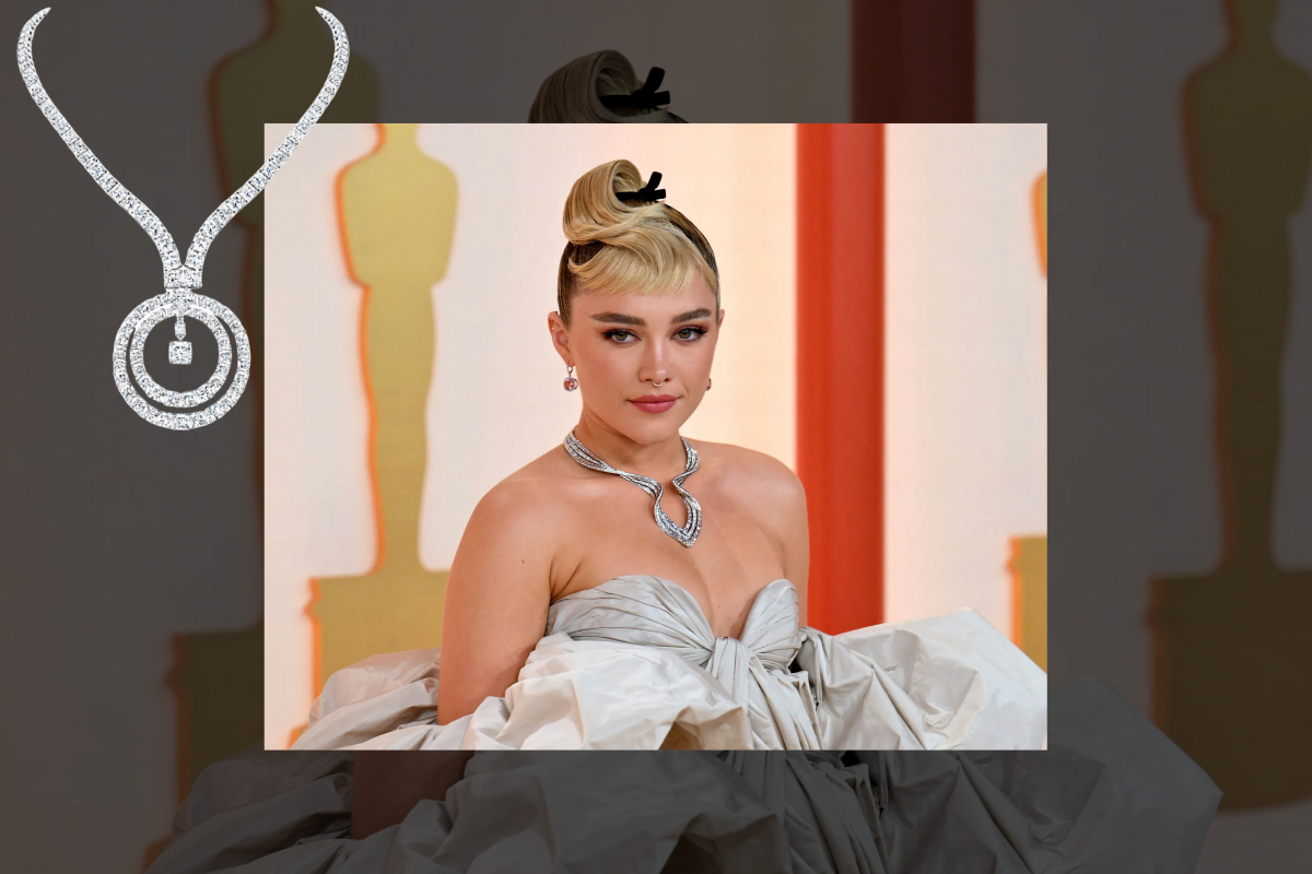 Florence Pugh at the 2023 Academy Awards | Photo by ANGELA WEISS/Getty Images