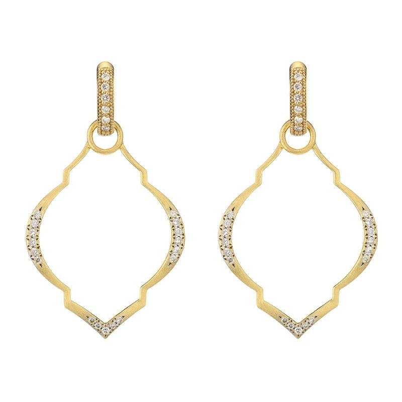 Lovely Jude Frances Casablanca Moroccan Earring Frames, available at Deutsch Fine Jewelry.
