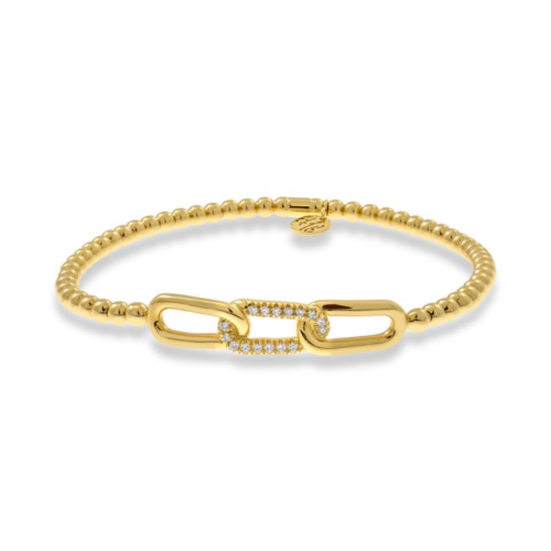 Hulchi Belluni Tresore Bracelet, 18K Yellow Gold, available at Deutsch Fine Jewelry.