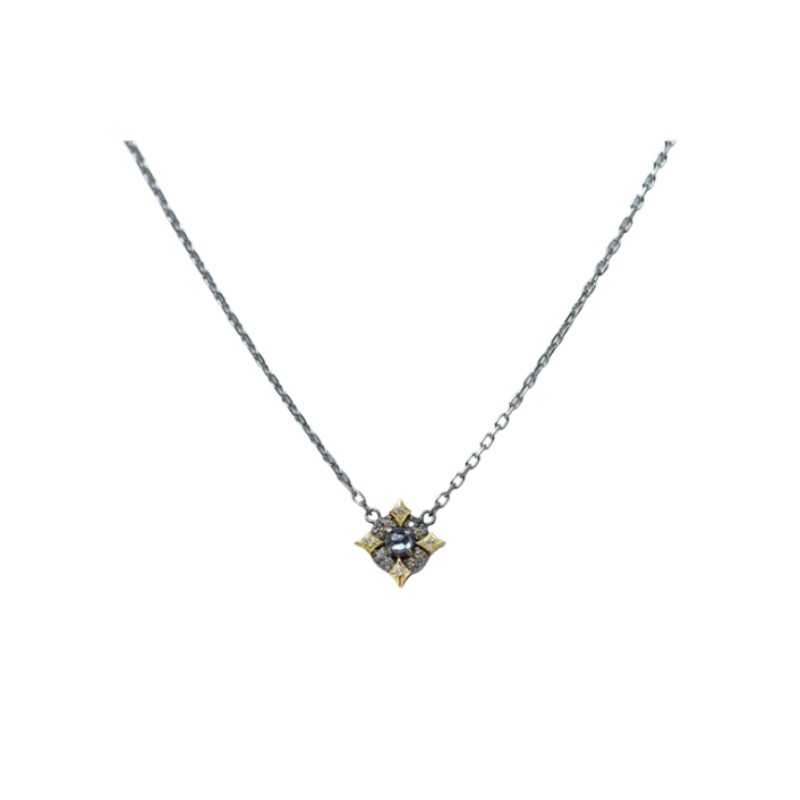 Gorgeous Old World Hematite Crevelli Necklace by Armenta, available at Deutsch Fine Jewelry in Houston, Texas.