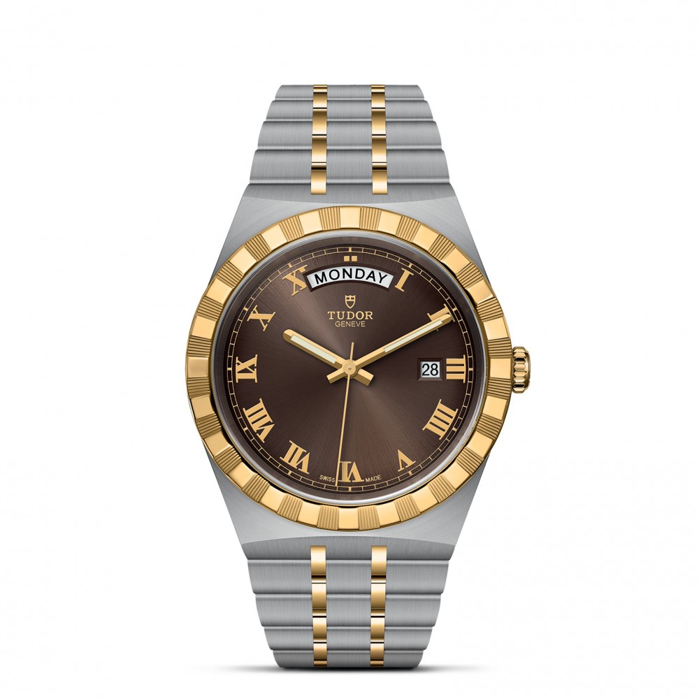 Distinguished Royal 41mm Steel Case watch by TUDOR, available at Deutsch Fine Jewelry in Houston, Texas.