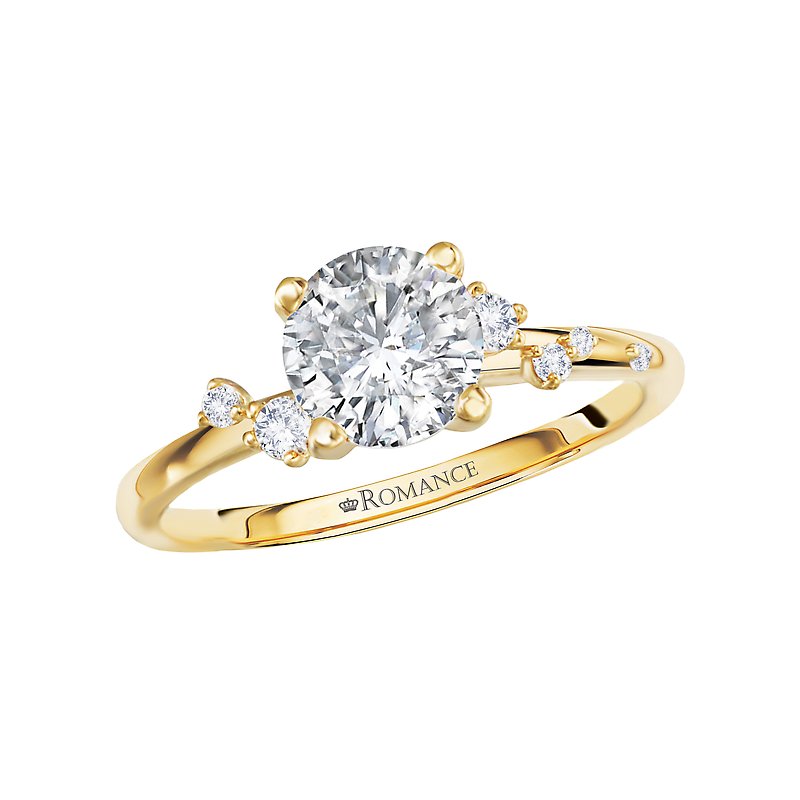 Deutsch Signature Romance Diamond Semi-Mount Engagement Ring