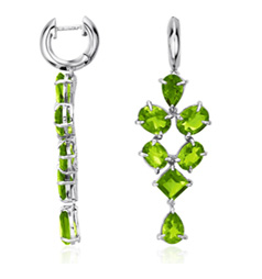 Peridot Earrings Peridot Earrings