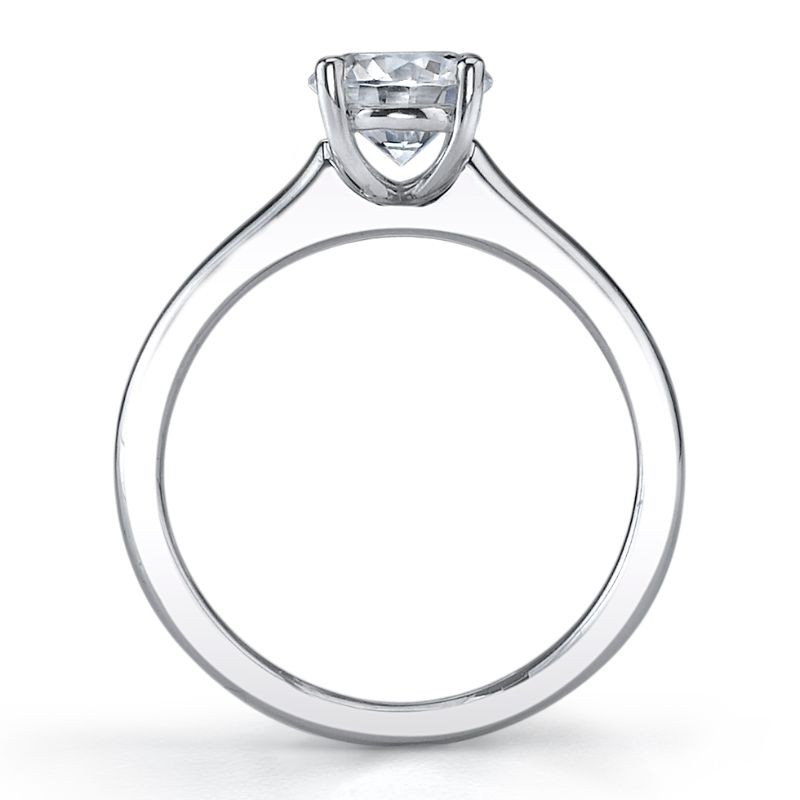 Deutsch Signature Round Cut Solitaire Semi Mount