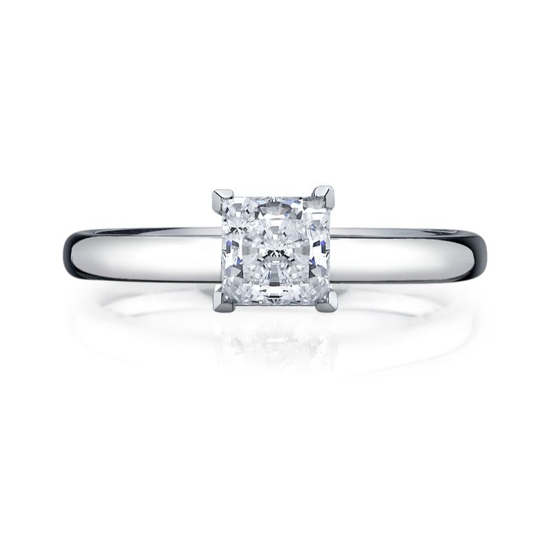 Voorwaarden verraad Zoekmachinemarketing Deutsch Signature Princess Cut Solitaire Semi Mount - 1010-18A