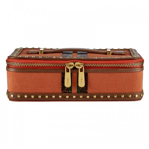 Ida Travel Zip Jewelry Case