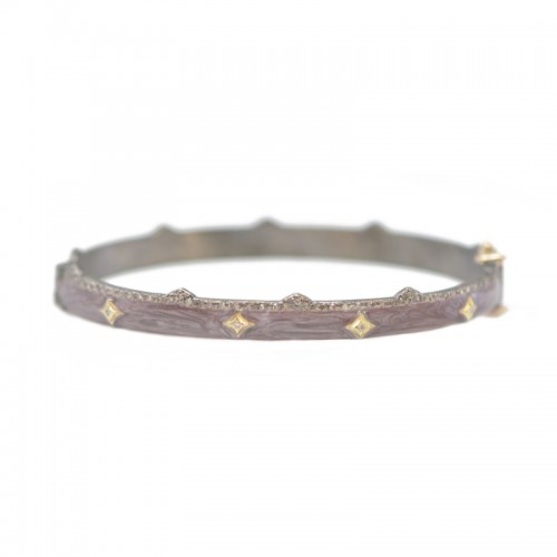 Armenta Enamel Crivelli Huggie Bracelet