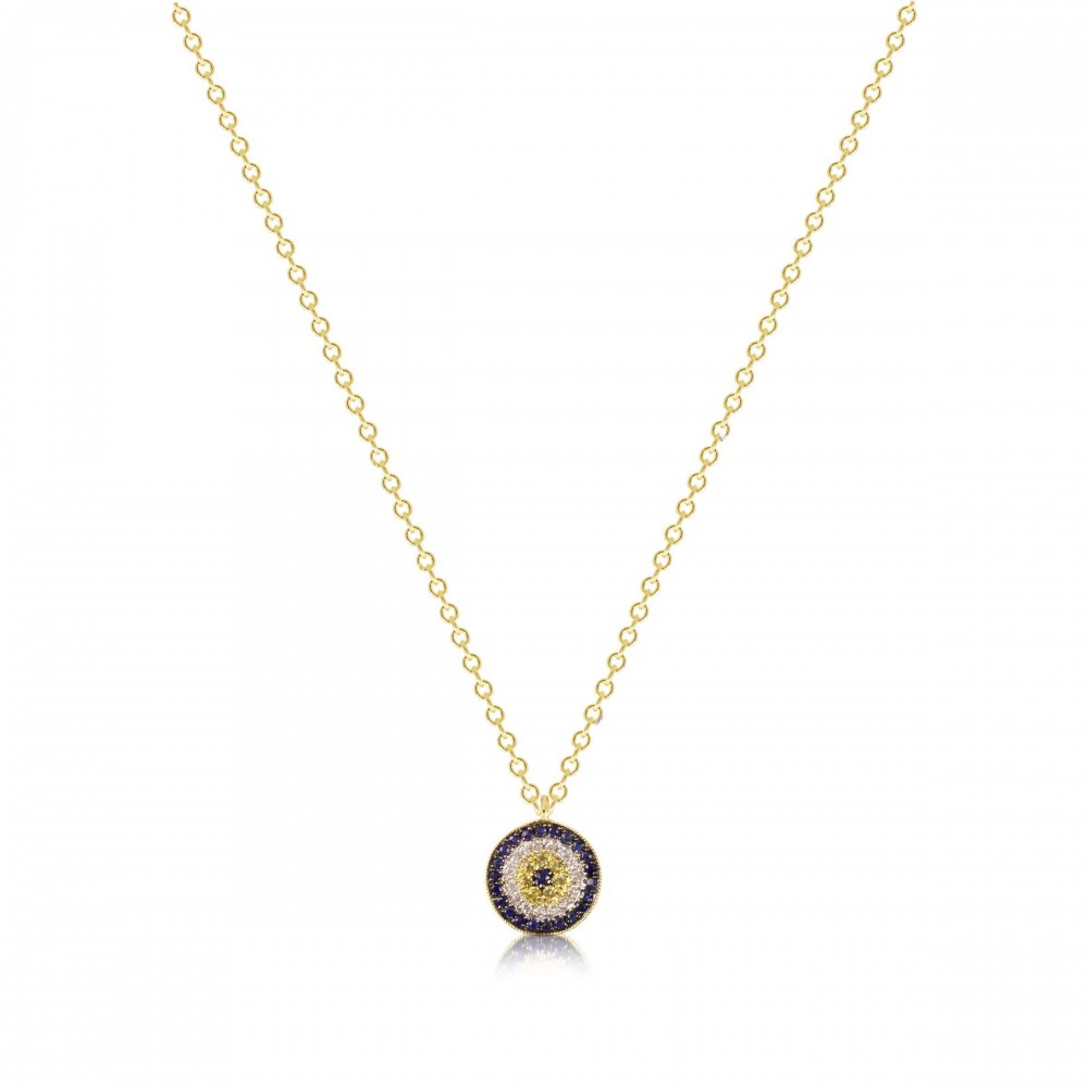 Meira T Classic Evil Eye Necklace