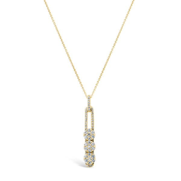 Hulchi Belluni Sliding Disc Top Necklace