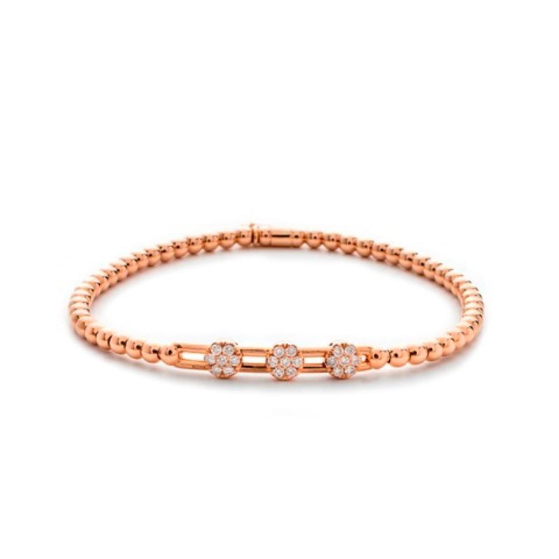 Hulchi Belluni Tresore Bracelet, 18K Rose Gold