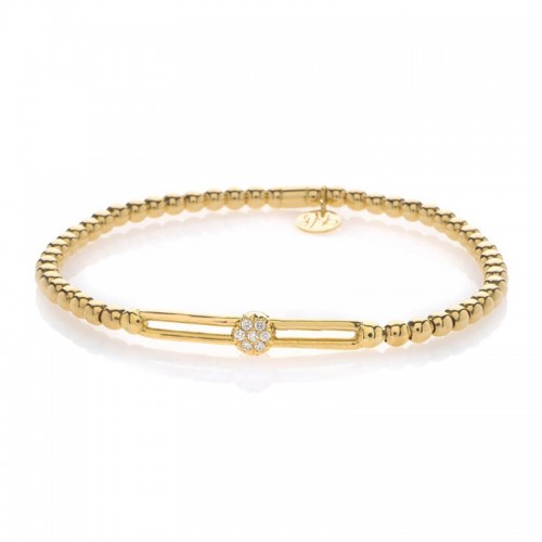 Hulchi Belluni Tresore Bracelet, 18K Yellow Gold