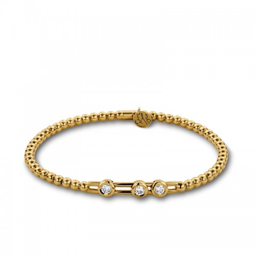Hulchi Belluni Tresore Bracelet, 18K Yellow Gold