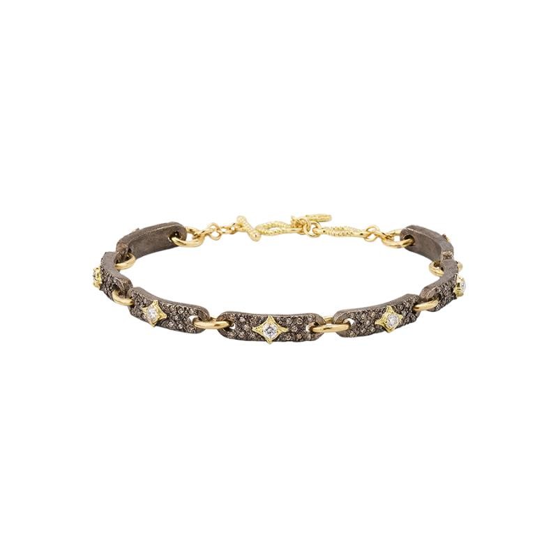 Armenta Textured Links with Parts Bracelet