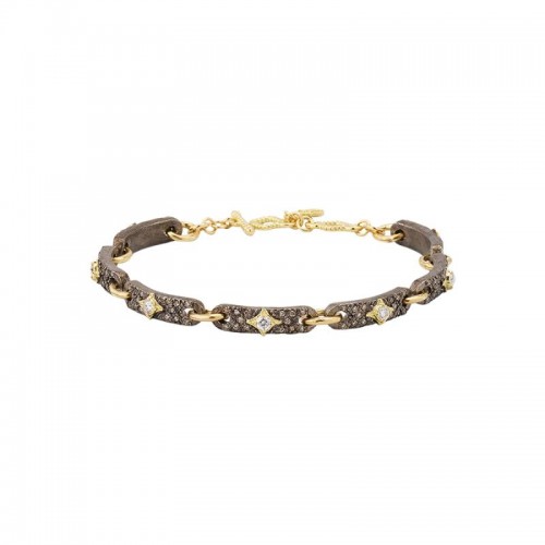 Armenta Textured Links with Parts Bracelet