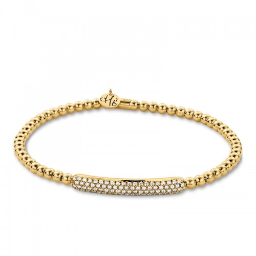 Hulchi Belluni Bead Stretch Bracelet