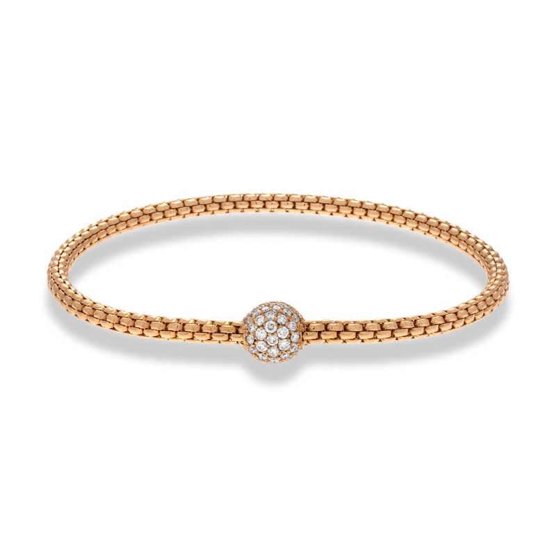 Hulchi Belluni Tresore Bracelet, 18K Rose Gold