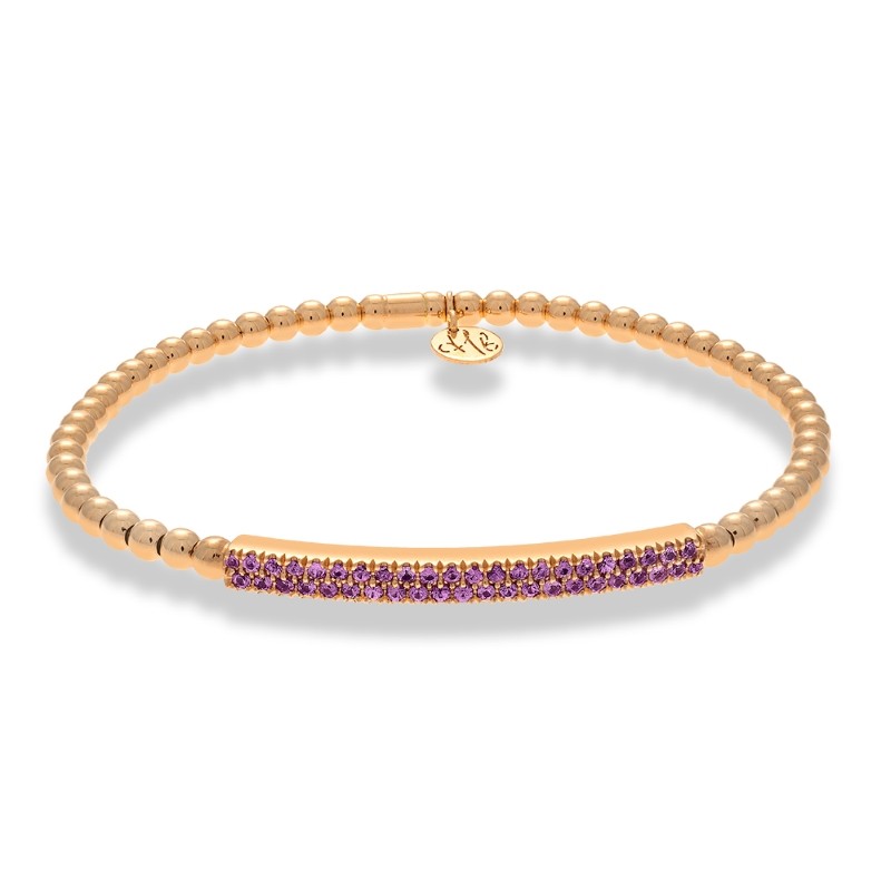 Hulchi Belluni Tresore Bead Stretch Bracelet