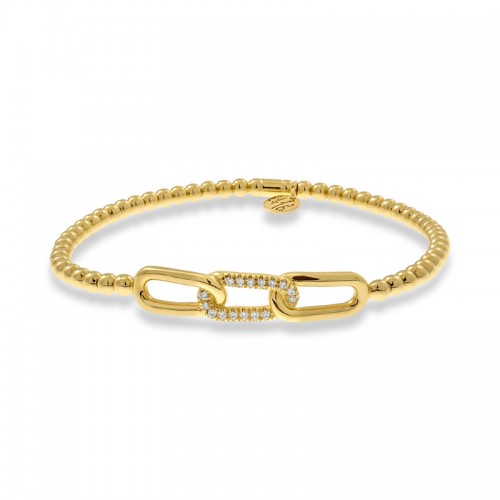 Hulchi Belluni Tresore Bracelet, 18K Yellow Gold