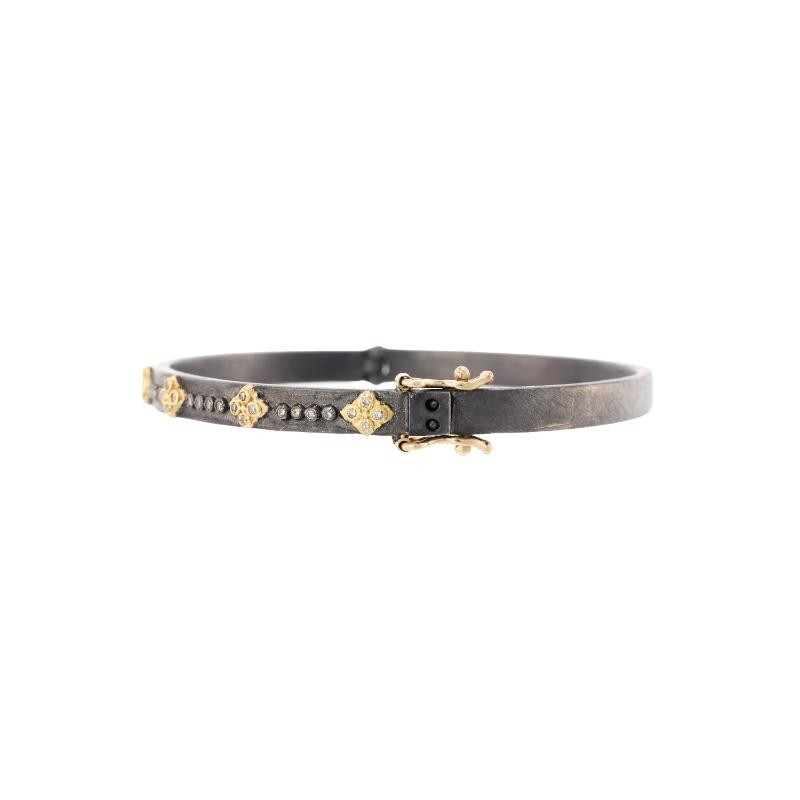 Armenta 18K Yellow Gold Crivelli Huggie Bracelet