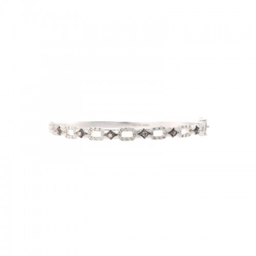 Armenta Paperclip Champagne Diamond Bracelet