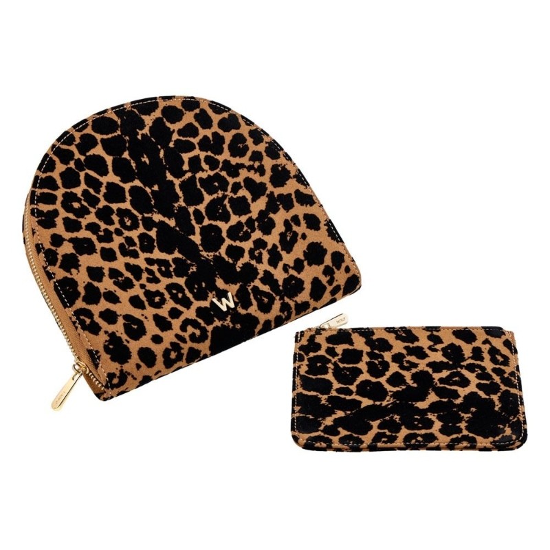 Savanna Leopard Print Jewelry Portfolio