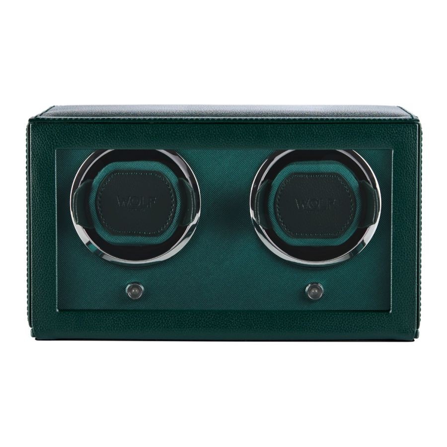 WOLF Cub Double Watch Winder With Cover