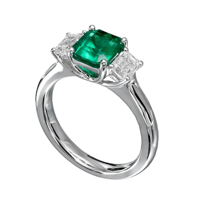 Jyes's Diamond Sides 3-Stone Ring