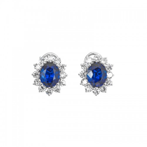 Jyes's Diamond Halo Earrings