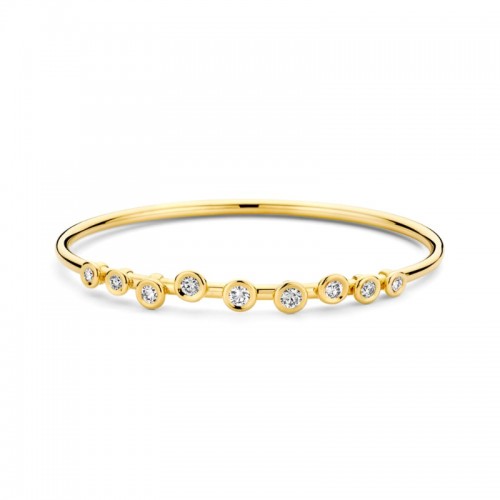 Hulchi Belluni Scattered Bezel Set Bracelet