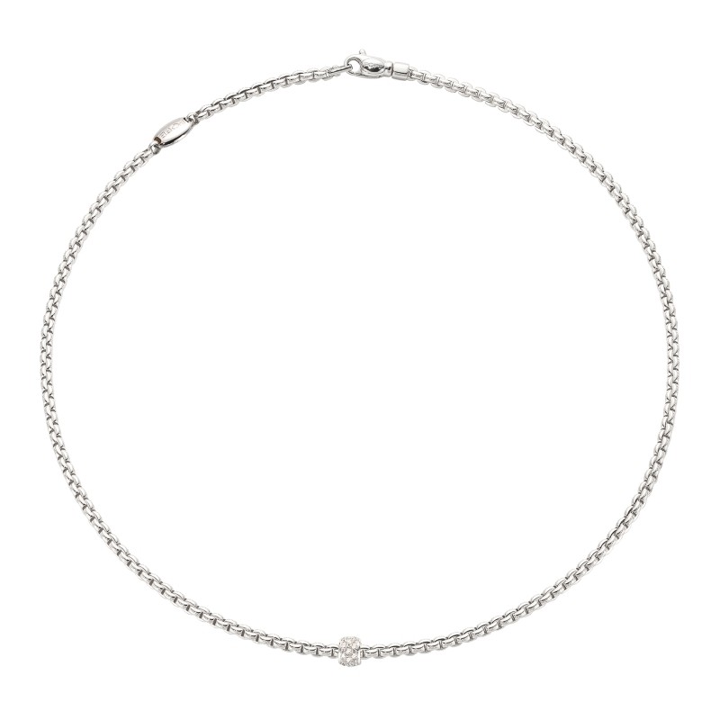NECKLACE WITH DIAS