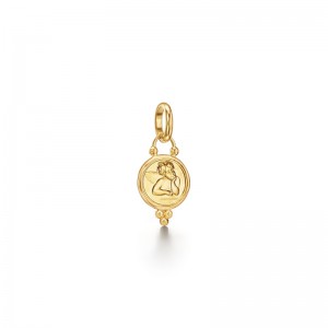 Temple St. Clair 18K Angel Pendant