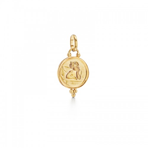 Temple St. Clair 18K Angel Pendant