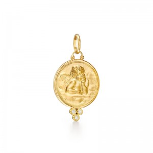 Temple St. Clair Angel Pendant