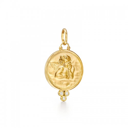 Temple St. Clair Angel Pendant