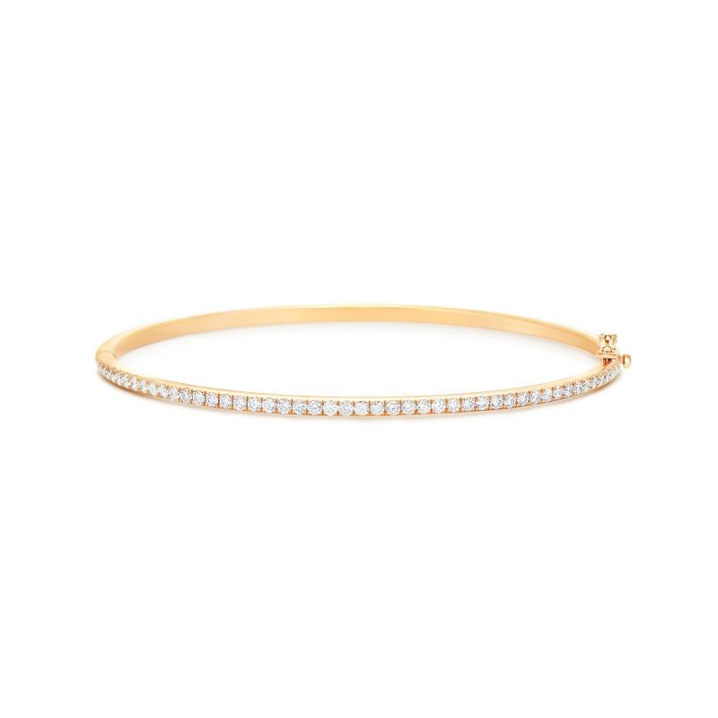 Kwiat Stackable Bangle with Diamonds, 2.10 mm