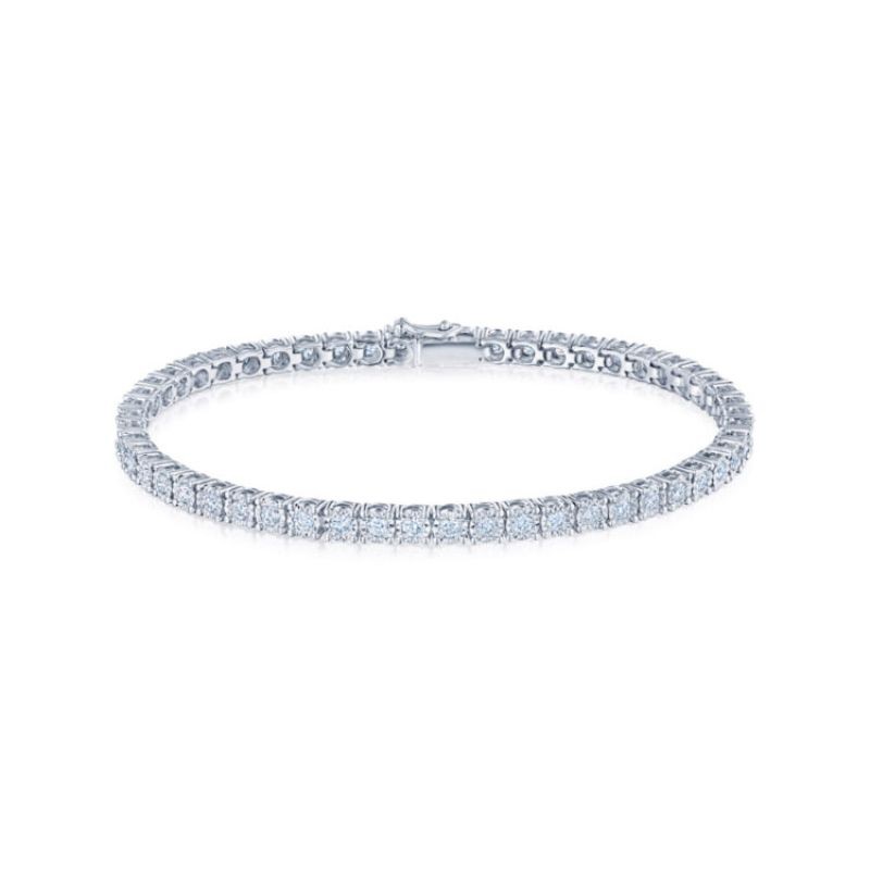 Kwiat Sunburst Line Bracelet with Diamonds