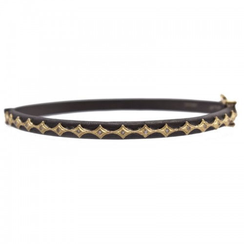 Old World Multi Crivelli Huggie Bracelet