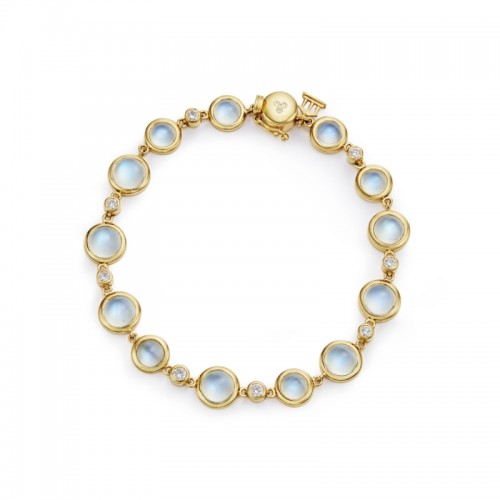 Temple St. Clair 18K Full Moon Bracelet