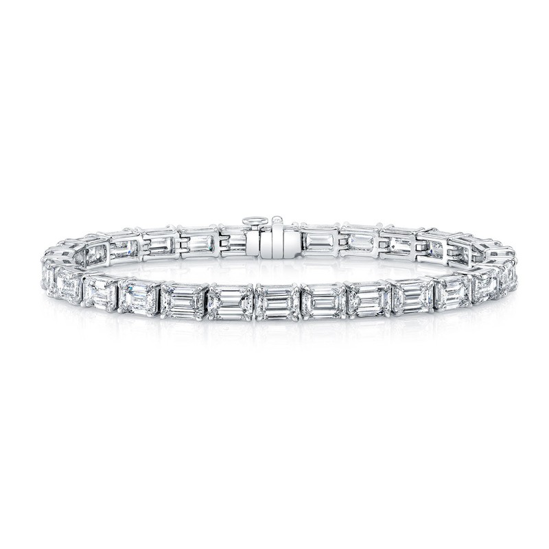 Norman Silverman Diamond East West Bracelet
