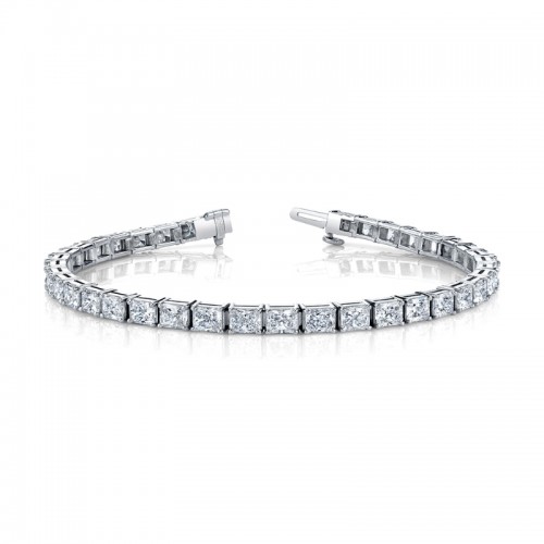 Norman Silverman Radiant Diamond Bracelet