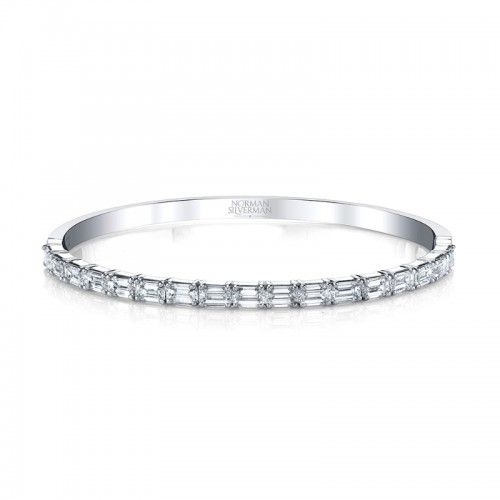 Norman Silverman Emerald Diamond Bracelet