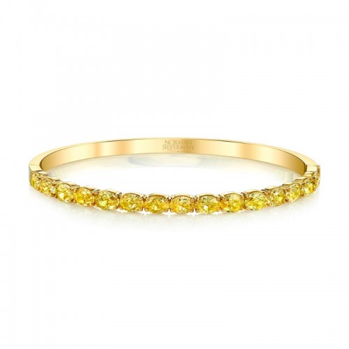 Norman Silverman Yellow Diamond Bracelet