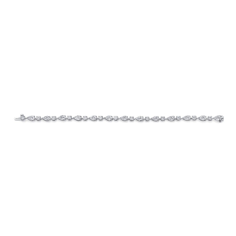 Norman Silverman Fancy Diamond Bracelet