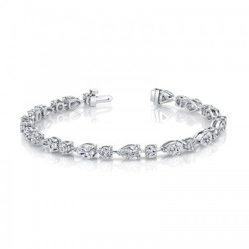 Norman Silverman Fancy Diamond Bracelet