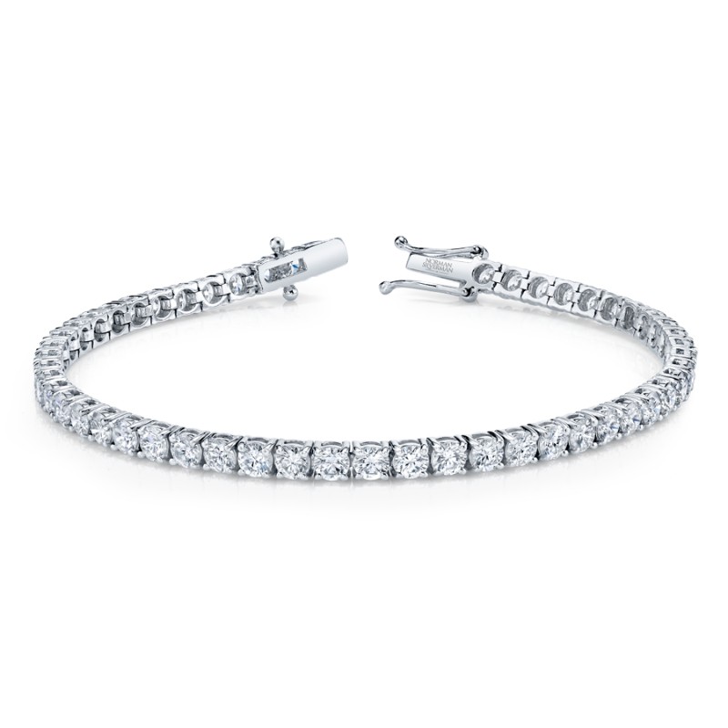 Norman Silverman Diamond Tennis Bracelet