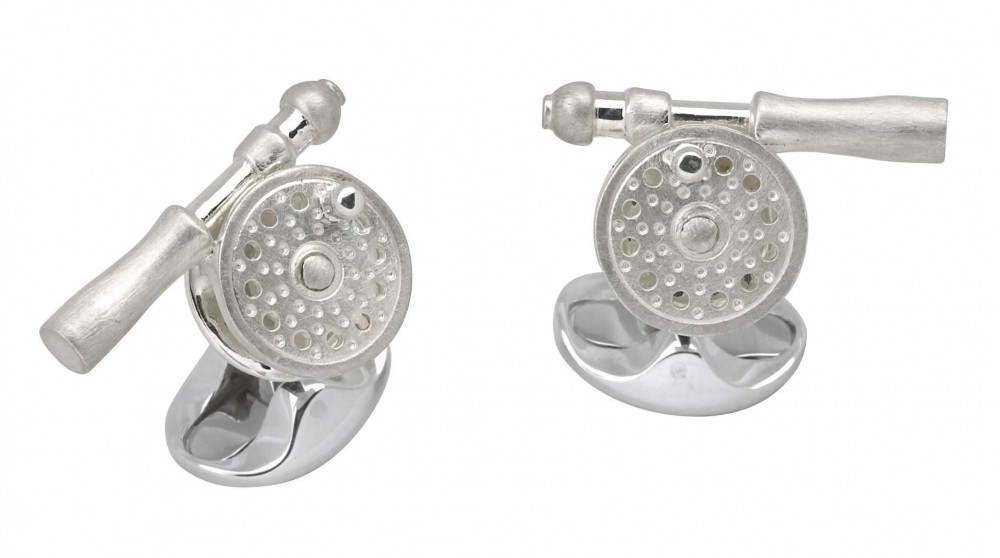 Deakin & Francis Fly Fishing Reel Cufflinks