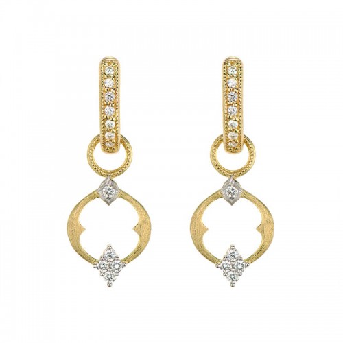 Jude Frances Small Open Moroccan Quad Earring Charms