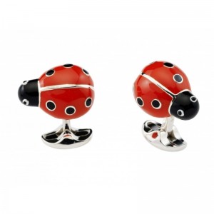 Deakin & Francis Ladybug Cufflinks