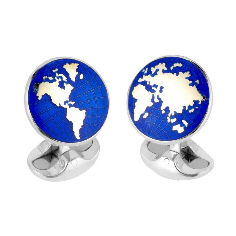 Deakin & Francis Enamel World Cufflinks