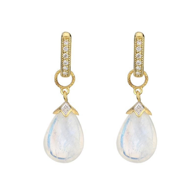 Jude Frances Pear Shape Briolette Earring Charms